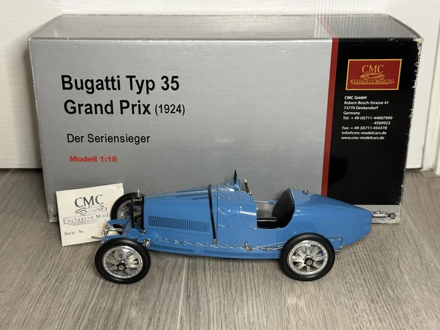 BUGATTI TYP 35 GRAND PRIX 1924 Der Seriensieger CMC 1/18