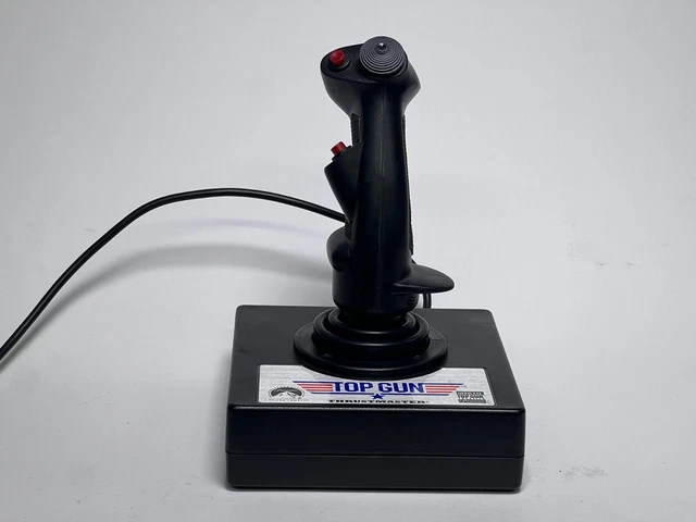Top Gun Controller PARAMOUNT TOP GUN Thrustmaster Official Top Gun Joystick PC ~ # 139 EUR ...