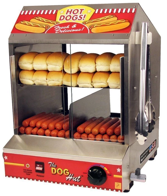 New Professional Hot Dog Steamer Merchandiser Commercial Concession Stand