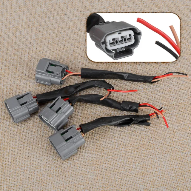 4PC Ignition Coil Connector Plug Wire fit for Infiniti FX35 G25 G35 Nissan 350Z