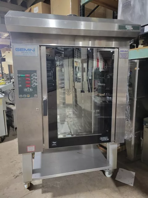Mini Rack Oven electric holds 8 sheet pans 220/120 3 phase Gemini S400