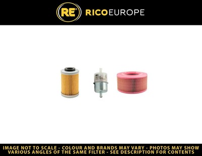 Cid Kit Manutenzione Filtro Per Nh 7530 Carburante Aria Olio W/ Nh 331CID Motore 