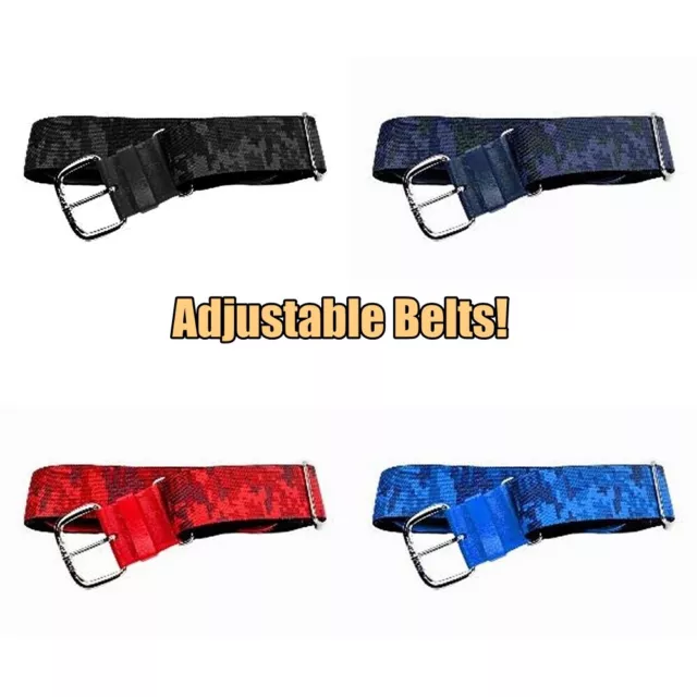 All-Star Camo Baseball Softball Fastpitch Belts, Adult Size, Adjustable