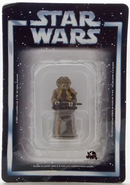 Figurine collection Atlas STAR WARS ZUCKUSS Personnage Lucas Film