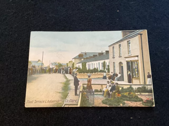 Vintage Postcard - Ireland Tivoli Terrace Lisdoonvarna Co. Clare Unused