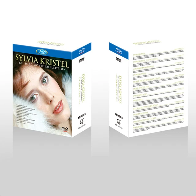 BD SYLVIA KRISTEL 12 Classic Movies Collection ( Blu-ray ) 12-Disc New