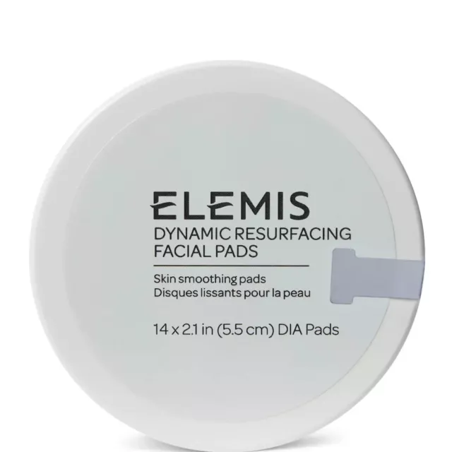 ELEMIS Dynamic Resurfacing Facial Pads  14 x Pads Skin Smoothing Travel size New