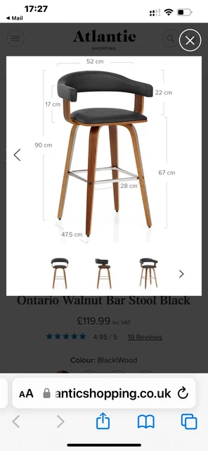 Torcello online bar stool