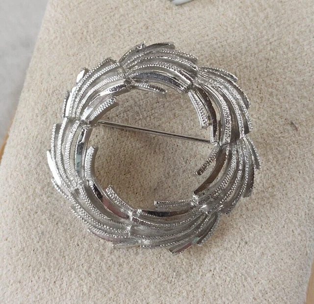 Broche Argent Celte Kelt Vintage Bretagne motifs celtiques