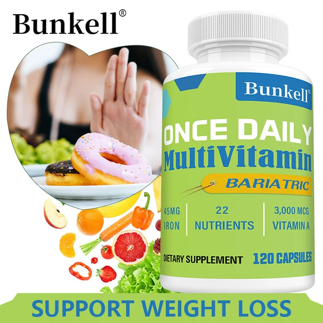 ONCE DAILY MULTIVITAMIN Bariaric Capsules Fat Burn & Weight