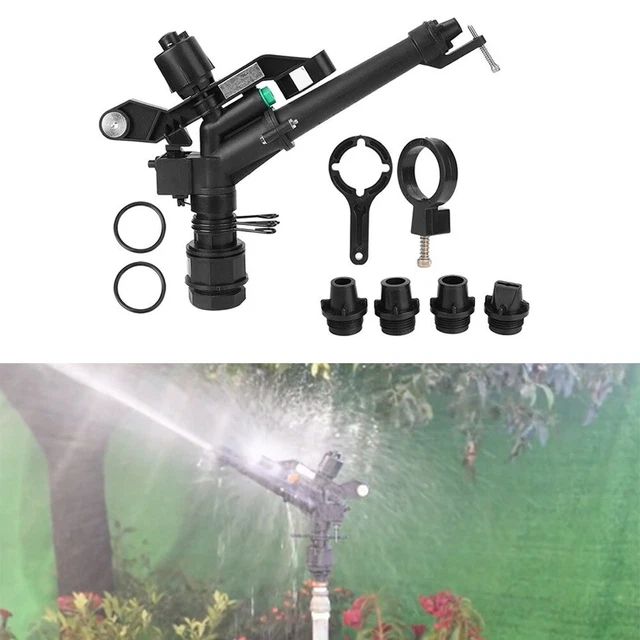 Large Area Impact Sprinkler with 15 Inch Female Thread and Adjustable Rocker
