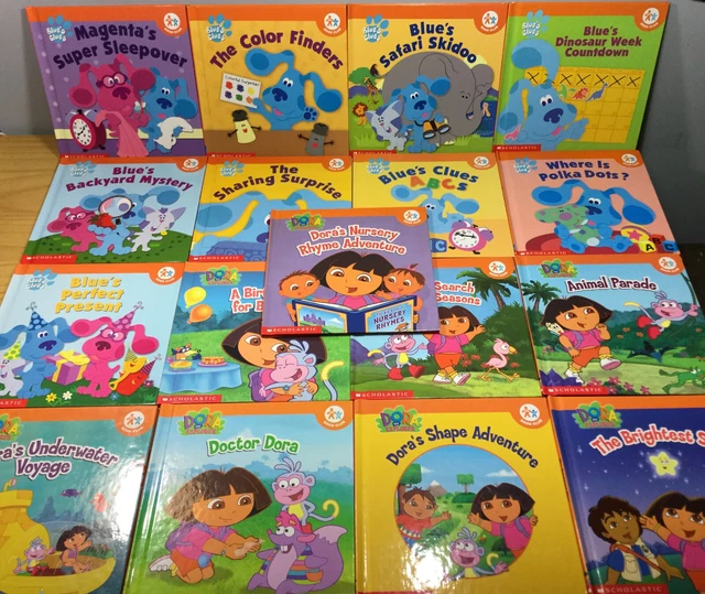 Nick Jr Book Club Dora Blues Clues Little Bill 12 Boo - vrogue.co