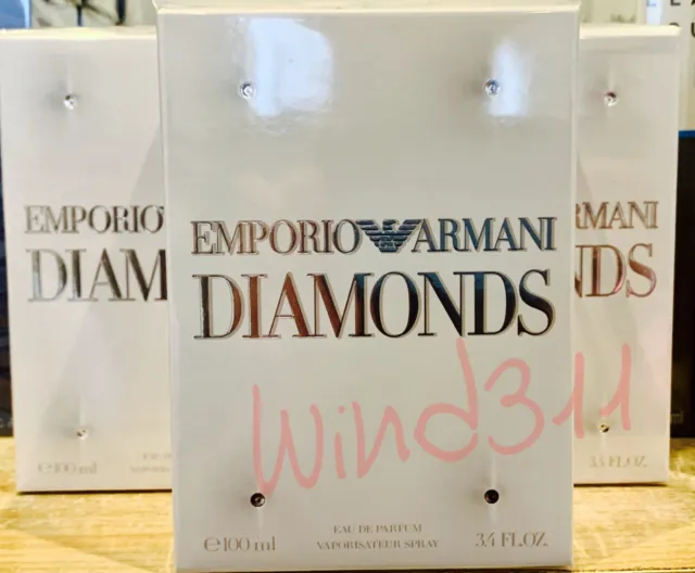 EMPORIO ARMANI DIAMONDS Ladies 100ml Eau De Parfum Brand New sealed £38 ...