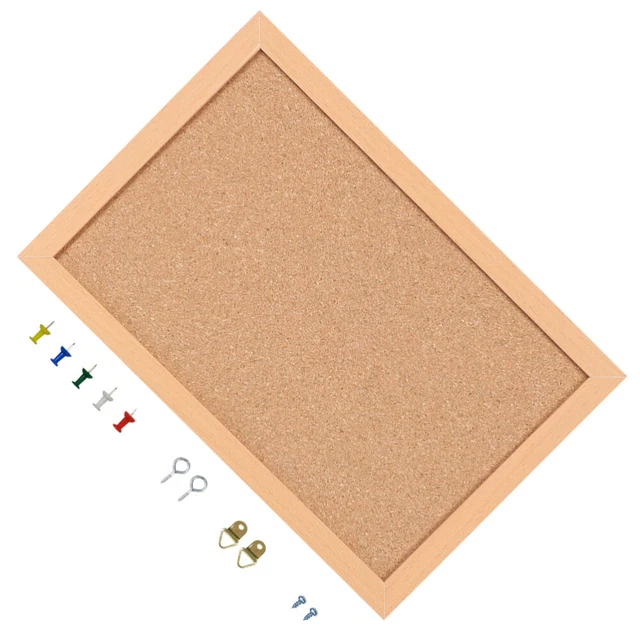 200 Punaises En Bois Écologiques Avec Boîte De Rangement - Épingles Murales Pour Tableau Liège Et Bricolage