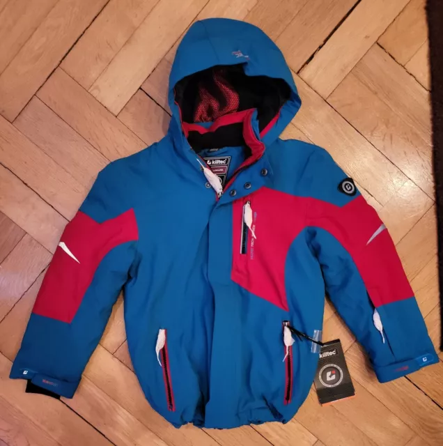 NEU *** schicke Skijacke von Killtec Gr. 128 blau/rot
