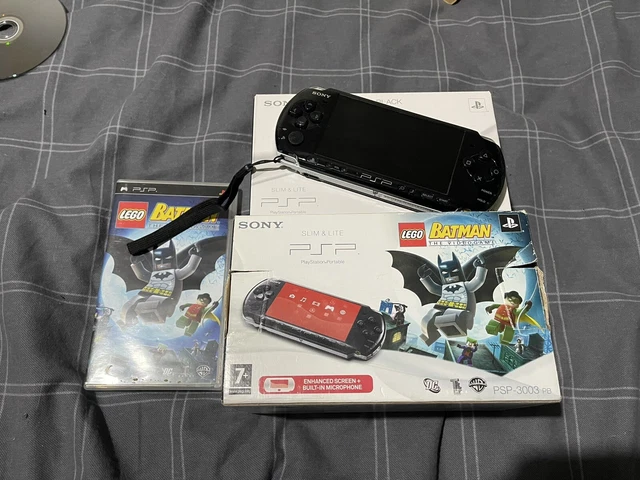 Sony PSP 3000 (BOXED WITH 4GB MEMORY CARD AND BATMAN GAME) *NO BATTERY.*