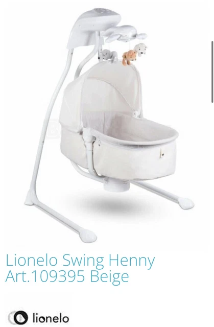 Lionelo Henny 3 en 1 Baby Swing NUEVO Beige