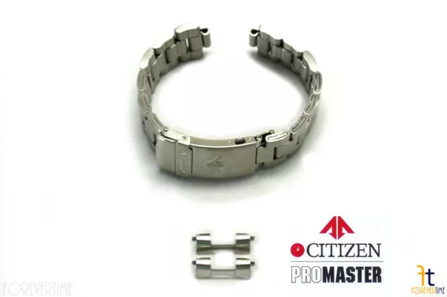 Citizen Promaster NY00030 Original 20mm Stainless Steel Watch Band Strap 2
