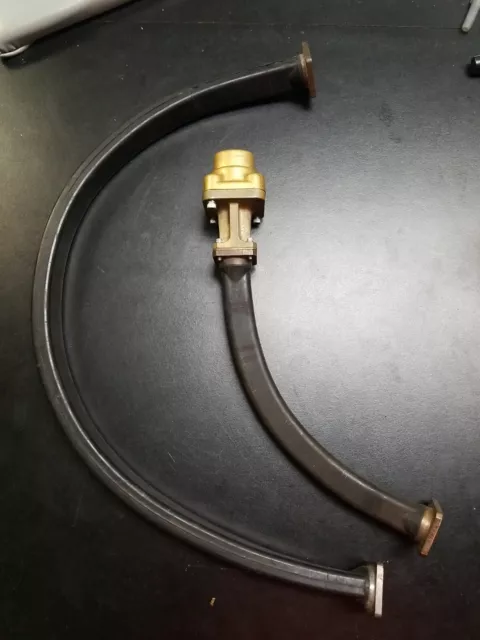 WR75 Flexible waveguide 30" & 12", 10.00 to 15 GHz + Andrew Type 1127DC
