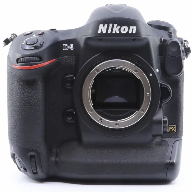 Nikon D4 16.2MP Digital SLR Camera【Shutter Count:20,353】Near Mint in BOX JAPAN 2