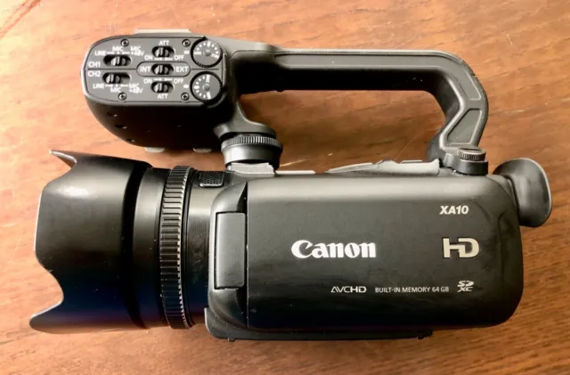 Canon XA10 Professional Full HD Camcorder Video Camera+ 2cards + bag +2batteries