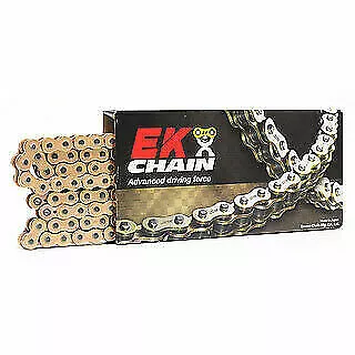 EK 428 Heavy Duty Motocross Gold Chain 136 Links