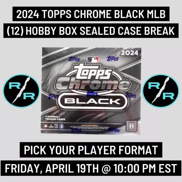 SHOTA IMANAGA 2025 Topps Chrome Black MLB 12 Hobby Box 1 Case Break