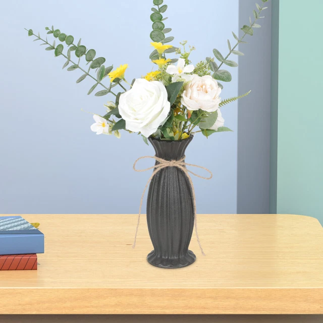 4 un. jarrón de cerámica arreglo floral seco jarrón decorativo estilo europeo