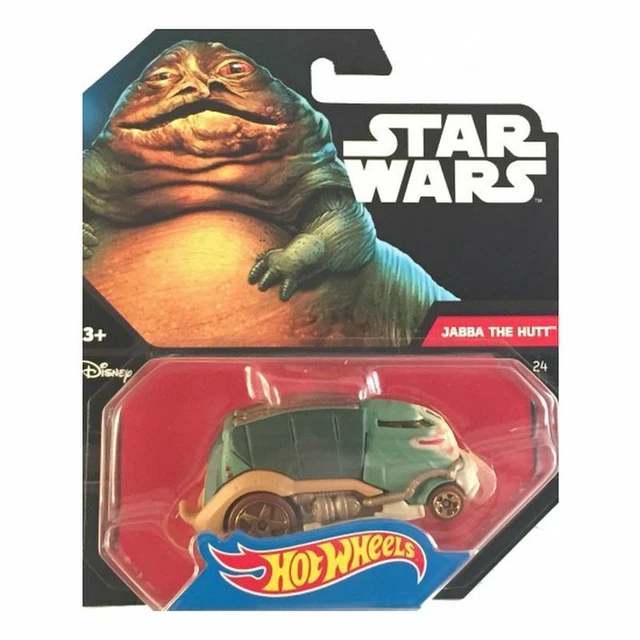 Hot Wheels Star Wars Jabba The Hutt Character Car - 1:64 Scale Collectible Vehicle - View #10