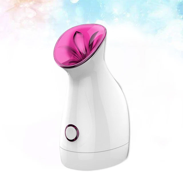 Vaporizzatore viso nebbia calda nano ionica idratante pulizia pori spruzzatore a vapore