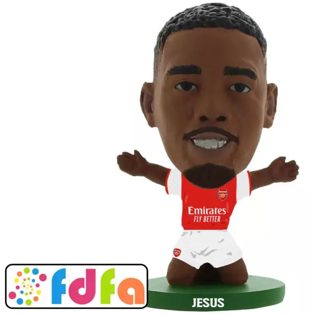 Officially Licensed Arsenal FC Football SoccerStarz Gabriel Jesus Figure