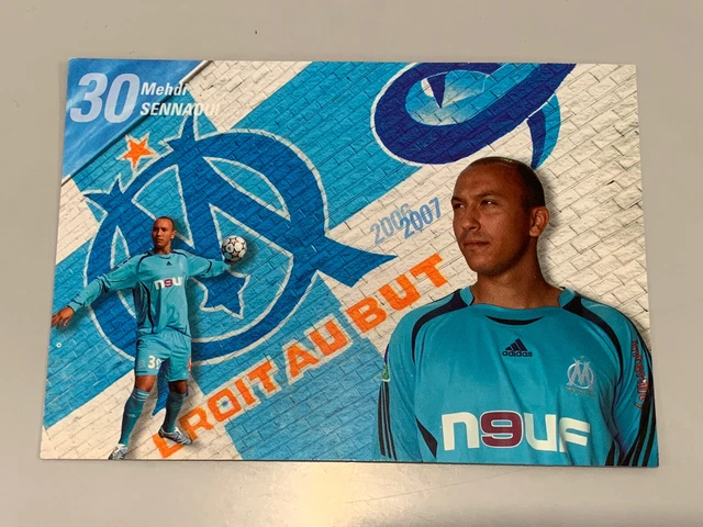 Olympique Marseille Home Maillot de foot 2006 - 2007. Sponsored by n9uf Telecom