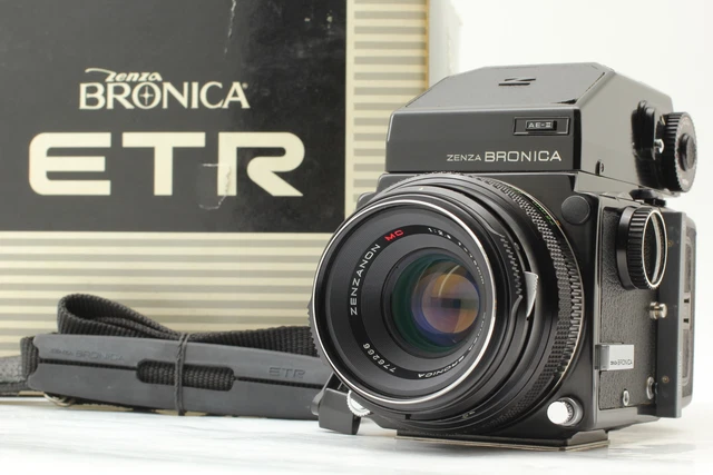 [Near MINT in BOX] Bronica ETR MC 75mm F/2.8 AE Finder Medium Format From JAPAN