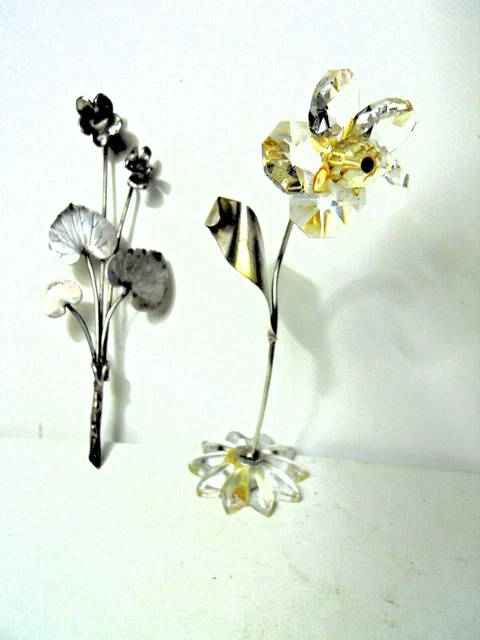 Miniatura  Argento 800 Fiori E Swaroski La Noblesse Vintage Silver  - 4 Foto