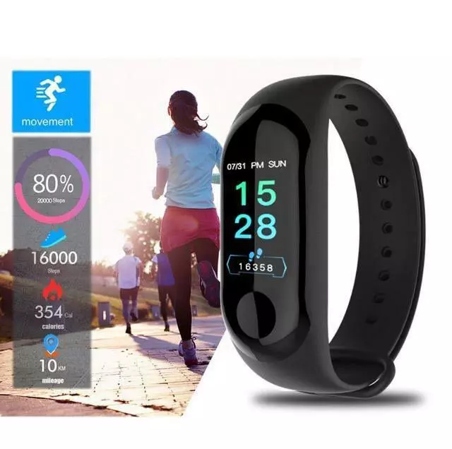 Smartwatch Sports Smartwatch Wrist Bluetooth Rhythm Cardiac Pedometer