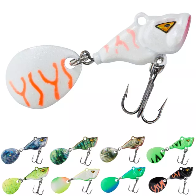 Balzer Shirasu Spin Buddy Eyil Eye 8g 12,5g 17g 21g UV Jig Spinner Spinnerbait