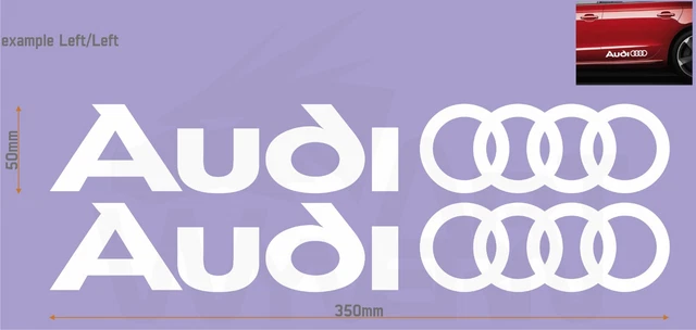 2 Pezzi Adesivi Linea Di Cintura Laterale Auto Per Fiat Abarth 500 - Foto 9