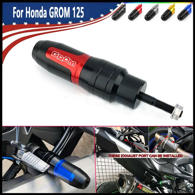 FOR HONDA GROM 125 Frame Slider Crash Exhaust Sliders Protector M8