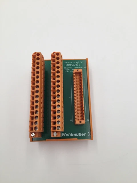 Weidmuller 16 Channel Terminal Bd P/N 7940028441