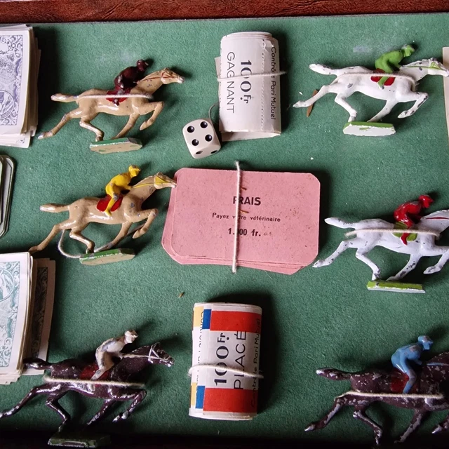 Jeu De Société LE TURFISTE – Édition LE DERBY – Coffret D'origine Complet