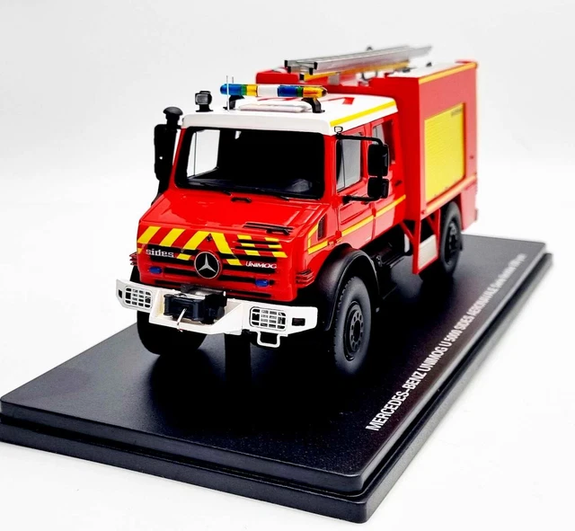 Camion Pompier Siku - Mercedes Ziegler - PMPB5-0229 - Occasion Sans Boîte