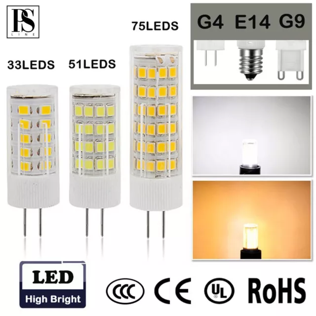 G4 LED BULBS 3W,5W,7W  33,51,75 Leds,  SMD2835 HIGH QUALITY