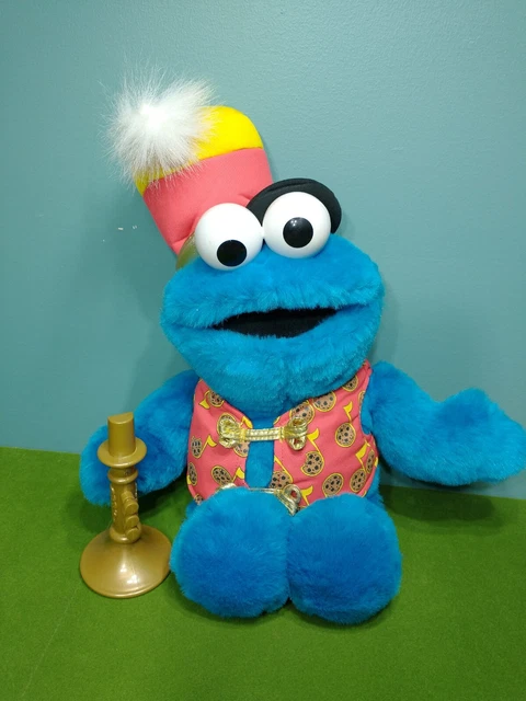 Trumpet Playing Cookie Monster Sesame Street Muppets Fisher-Price Henson Mattel
