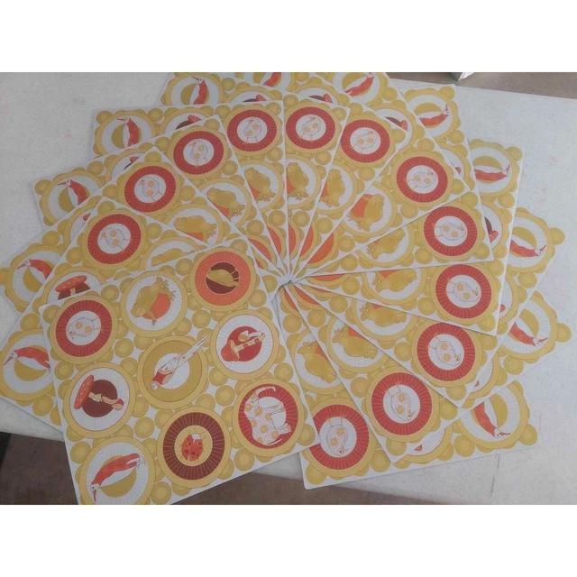IKEA place mats 15" x 15" square from the BUSIG line (Discontinued) Lot of 13