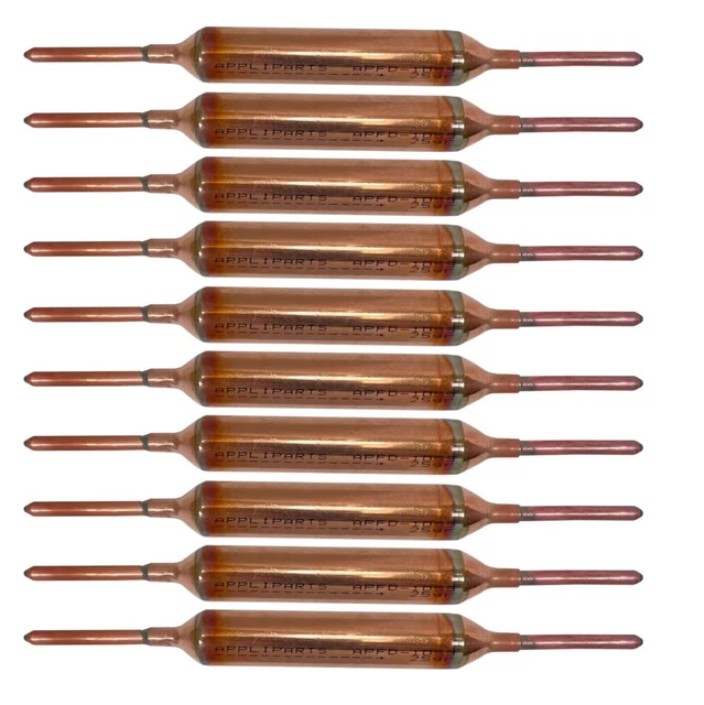 ( 10 PCS) Copper Welding Filter Drier for Air condition & Refrigerant, 25 Grams