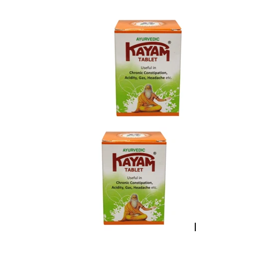 8 Boîtes De Comprimés Ayurvédiques Kayam Churan - 240 Comprimés Au Total - Pour L'acidité Et La Digestion