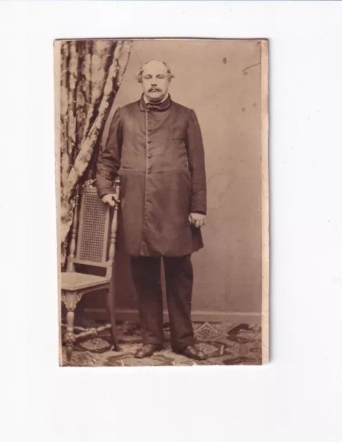 CDV Foto Feiner Herr / benannt - um 1870