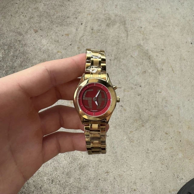 FOSSIL BIG TIC Y2K Rare Digital Watch - Parts/Repair