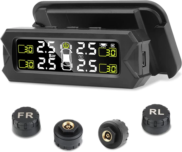 Tire Pressure Monitoring System Tpms Tire Pressure Monitor System【Removable Brac