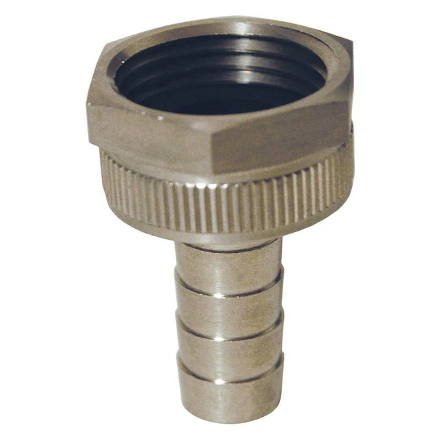 DIXON VALVE & COUPLING 5920808KSS Garden Hose Repair Fitting,1/2"x3/4"GHT